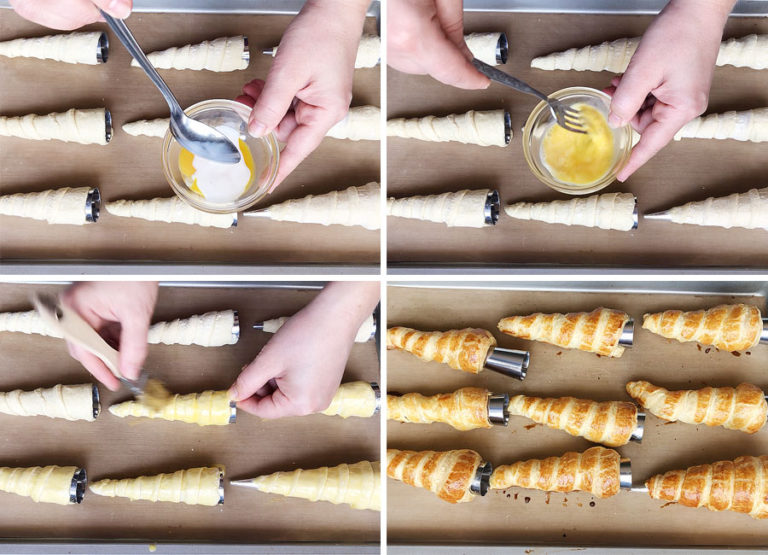 Puff Pastry Cream Horns site_title