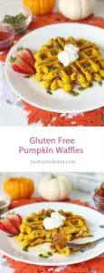 Gluten Free Pumpkin Waffles