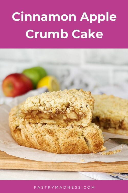 Cinnamon Apple Crumb Cake