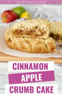 Cinnamon Apple Crumb Cake