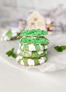 Christmas Mint cookies