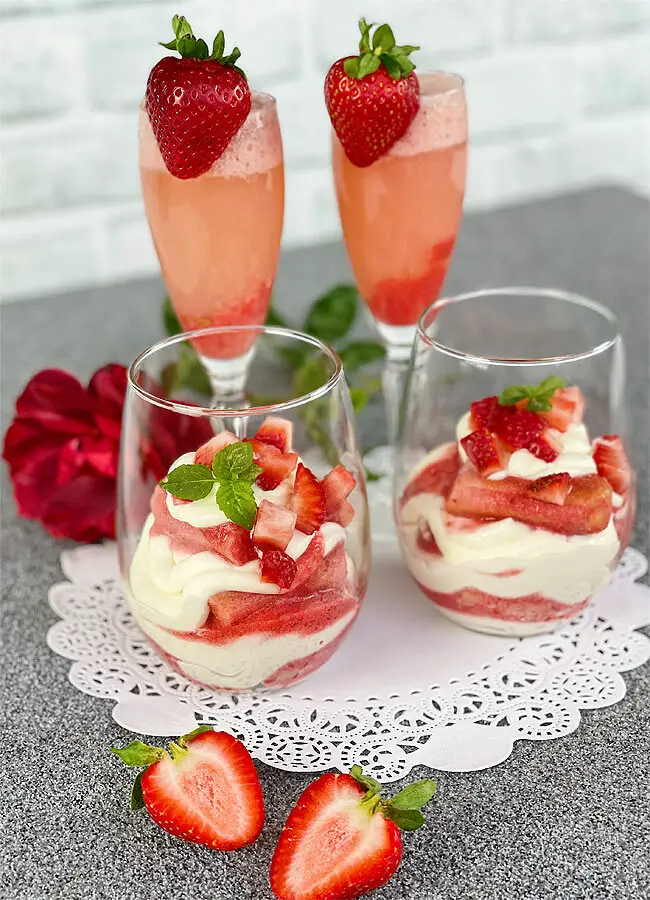 No Bake Strawberry Dessert