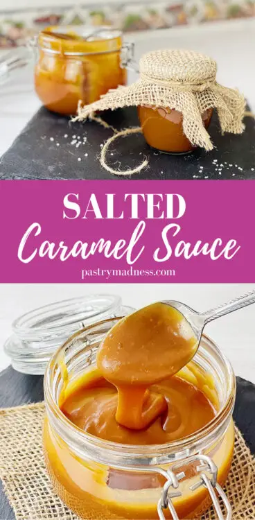 Salted Caramel Sauce Pinterest Pin