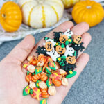 DIY Fall and Halloween Sprinkles on the palm