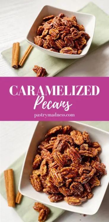 Caramelized Pecans Pinterest