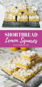 Shortbread Lemon Squares Pinterest